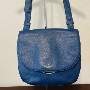 Kate Spade Blue Leather Bag